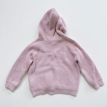 Load image into Gallery viewer, Jamie Kay Hooded Cotton Cardigan Old Rose (4y)
