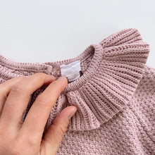 Load image into Gallery viewer, Jamie Kay Maddison Jumper Mauve Shadow w Collar (2y)
