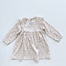 Load image into Gallery viewer, Jamie Kay Organic Ribbed Dress Frill Nina Watercolour NEW (2y)
