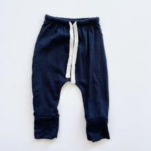 Load image into Gallery viewer, Nature Baby Merino Pants Navy (3-6m)
