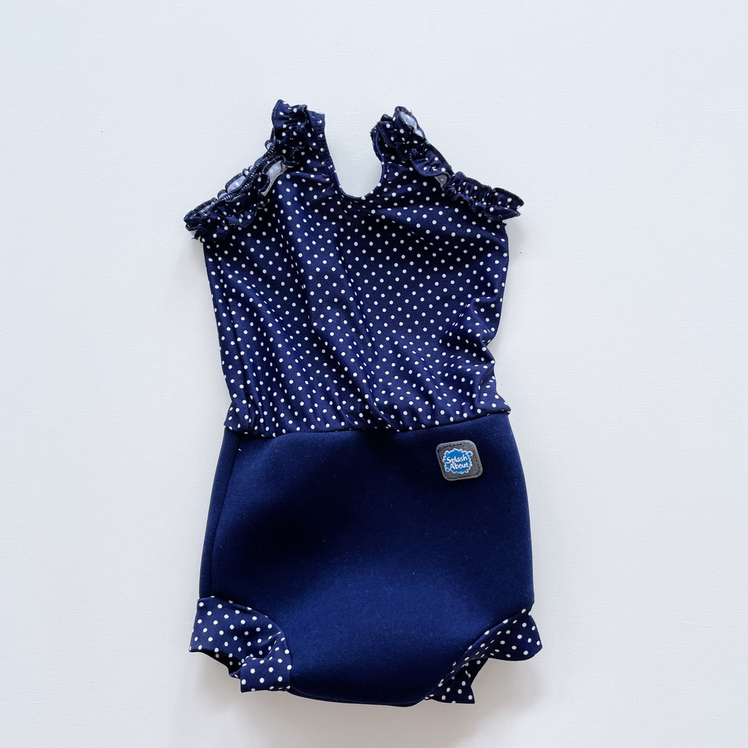 Splash About Happy Nappy Costume Blue Dotted (3-6m)