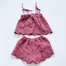 Load image into Gallery viewer, Jamie Kay Organic Muslin Skirt + Top Berry (3y)
