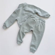 Load image into Gallery viewer, Mac &amp; Ellie Track Pants + Jumper Mint (3-4y)
