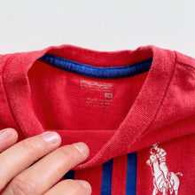 Load image into Gallery viewer, Polo Ralph Lauren Kindy T-Shirt Red + Blue Shorts (2y)
