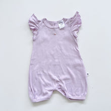 Load image into Gallery viewer, Dimples Organic Romper Lilac (6m)
