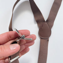 Load image into Gallery viewer, Suspenders Brown (4-7y)
