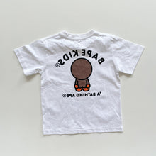 Load image into Gallery viewer, BAPE Kids T-Shirt White NWOT (4y)
