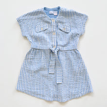 Load image into Gallery viewer, Zara Blue Stripe Dress (4y)
