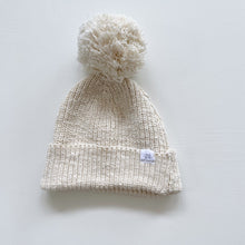 Load image into Gallery viewer, Ziggy Lou Knit Beanie Cream (1-2y)
