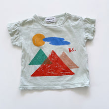 Load image into Gallery viewer, Bobo Choses Organic Cotton T-Shirt Mountains (6-12m)
