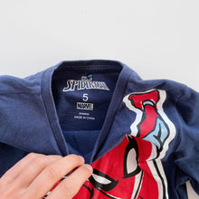 Load image into Gallery viewer, Marvel TM Spiderman Dark Blue L/S Top (5y)
