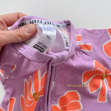 Load image into Gallery viewer, Bonds Wondersuit Shorts Purple/Orange Floral (3y)
