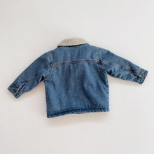 Load image into Gallery viewer, Next Sherpa Jacket Blue Denim (1y)
