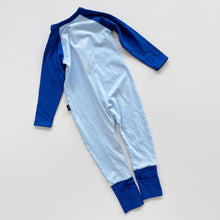 Load image into Gallery viewer, Bonds Wondersuit Light/Dark Blue NEW (12-18m)
