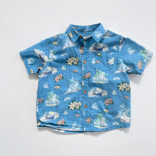 Load image into Gallery viewer, Just Another Fisherman Kids Mini Marlin Shirt Blue (8y)
