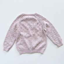 Load image into Gallery viewer, Jamie Kay Bobble Knit Cardigan Old Rose Fleck (8y)
