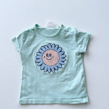 Load image into Gallery viewer, Seed Flower T-Shirt Blue (12-18m)
