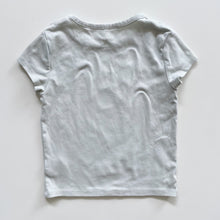 Load image into Gallery viewer, H&amp;M Stitch Crop Tee Light Blue (8y)
