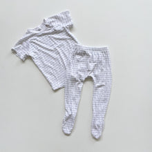 Load image into Gallery viewer, Bonds Bamboo Pants + Top Logo Print (6-12m)
