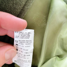 Load image into Gallery viewer, Kaminey Wool Blend Coat Green/Tan (5-6y)
