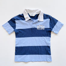Load image into Gallery viewer, H&amp;M Stripe Polo T-Shirt (7-8y)
