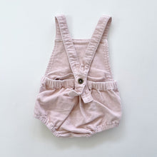 Load image into Gallery viewer, Jamie Kay Cord Romper Pink Embroidered (6-12m)

