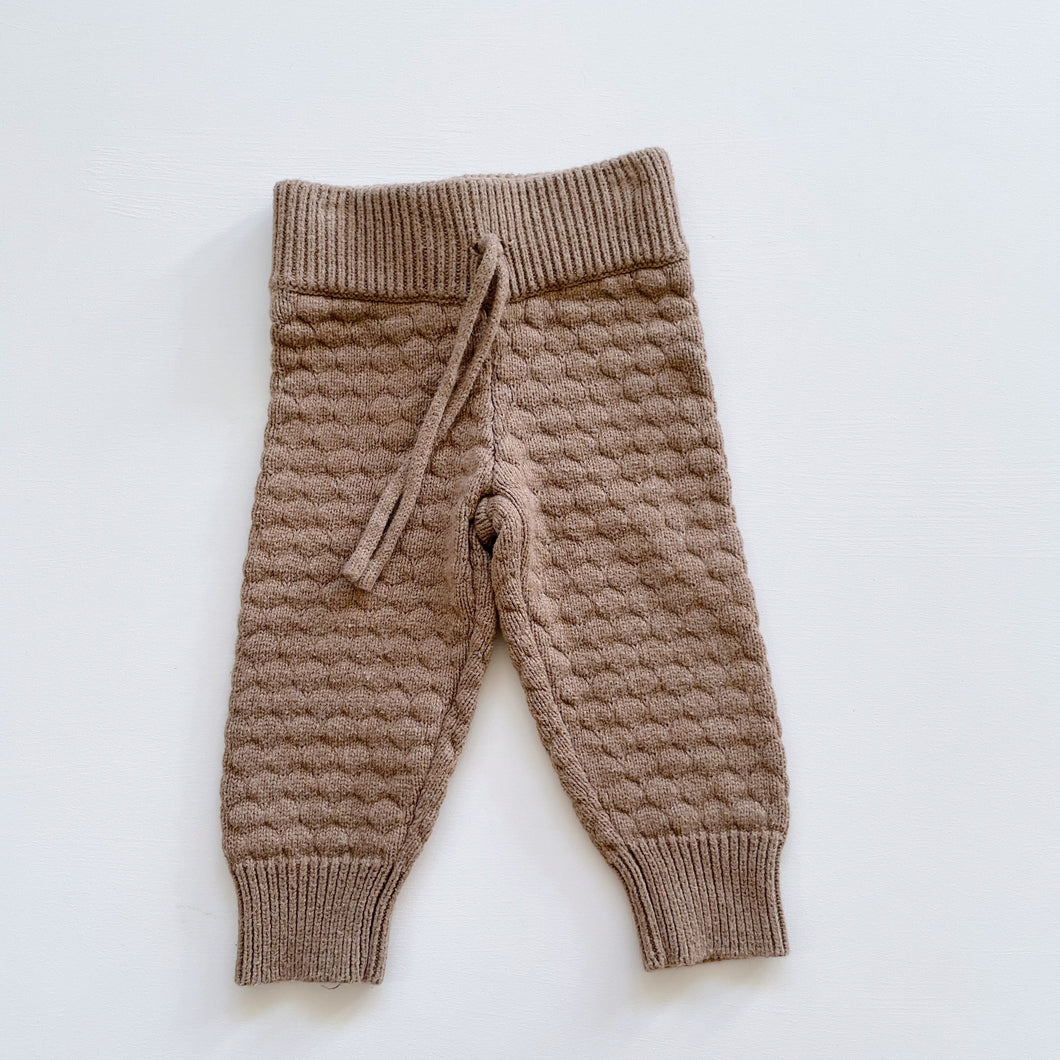 Jamie Kay Knit Pants Caramel Cream (3-6m)