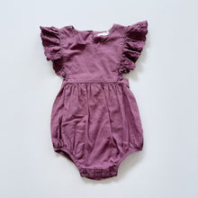 Load image into Gallery viewer, Jamie Kay Organic Romper Plum (2y)
