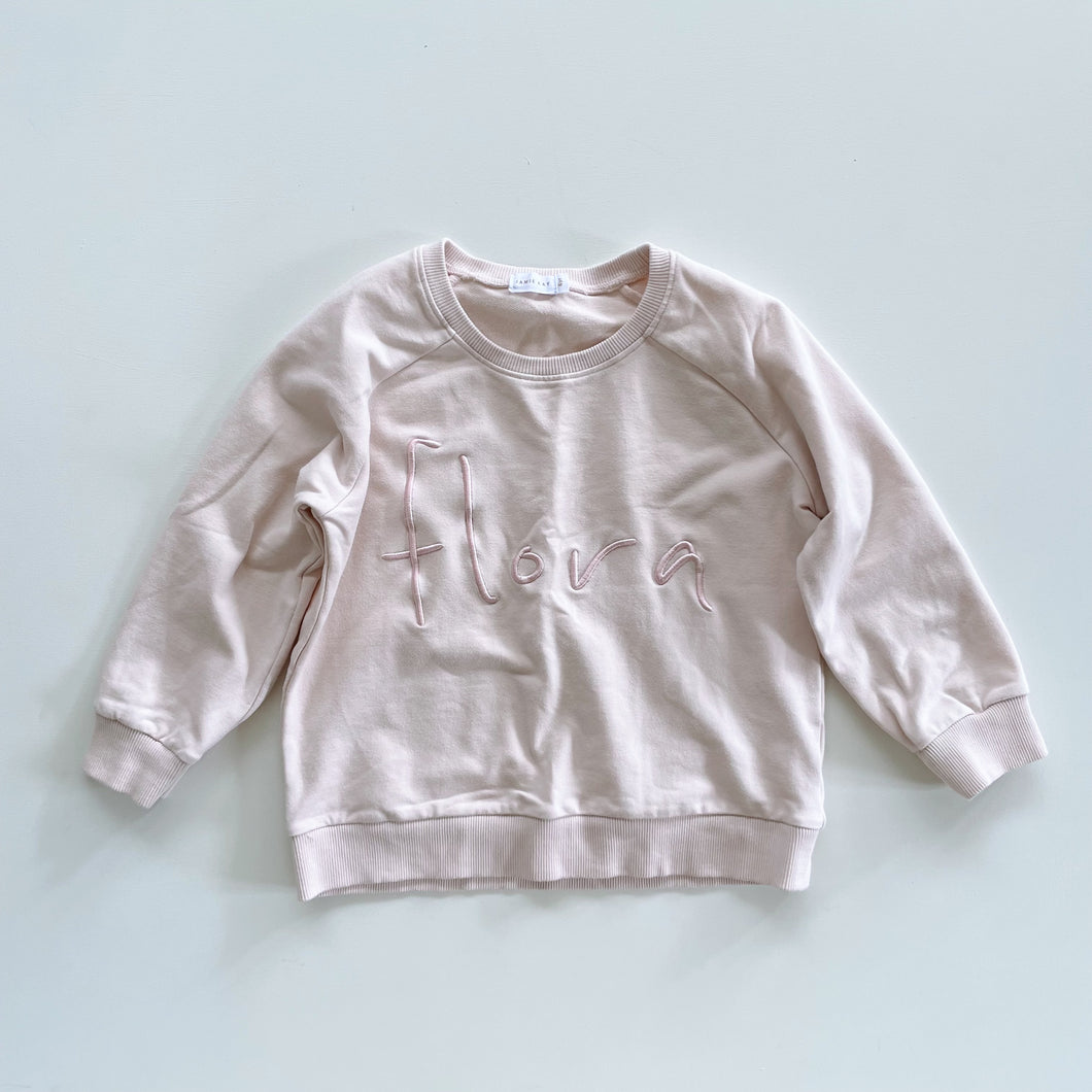 Jamie Kay Organic Cotton Jumper Flora *small flaw (6y)