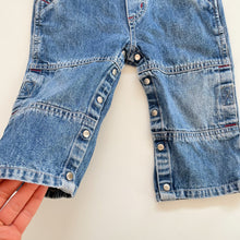 Load image into Gallery viewer, Vintage Pumpkin Patch Denim Overalls (1y)
