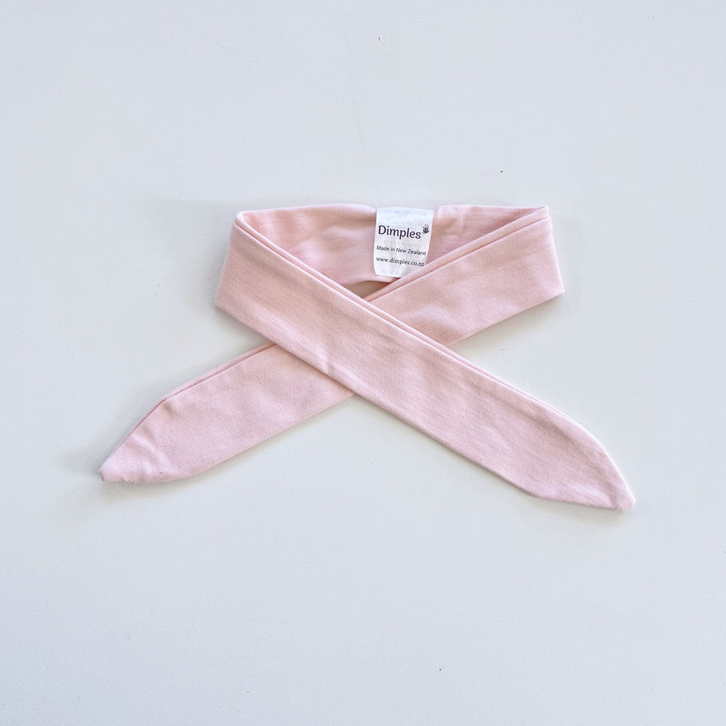 Dimples Organic Headband Pink (child)