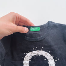 Load image into Gallery viewer, United Colors of Benetton L/S Top Black (3y)
