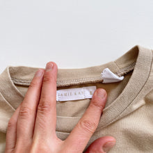 Load image into Gallery viewer, Jamie Kay Organic Long Sleeve PJs Set Cashew/Narrow Stripe Sepia (3y)
