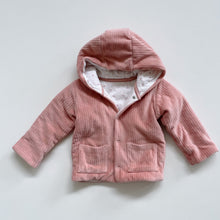 Load image into Gallery viewer, M&amp;S Pink/Dotted Jacket Cord (6-12m)
