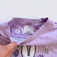 Load image into Gallery viewer, Cotton On x Miffy Purple Tee (6y)
