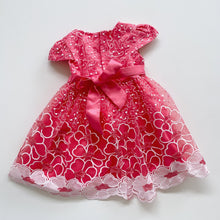 Load image into Gallery viewer, Cherry Blossoms Dress Pink/ Lace (2-3y)
