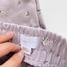 Load image into Gallery viewer, Jamie Kay Organic Chloe Sweater + Pants Purple Floral (6-12m)

