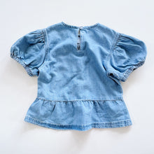 Load image into Gallery viewer, Light Blue Denim Blouse (9-10y)
