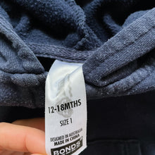Load image into Gallery viewer, Bonds Kindy Zip-up Hoodie Navy (12-18m)

