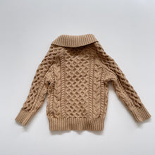 Load image into Gallery viewer, Jamie Kay Cotton Knit Jumper Latte Marle (6-12m)
