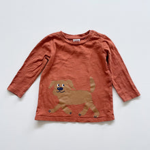 Load image into Gallery viewer, Seed L/S Top Rust/Dog (6-12m)
