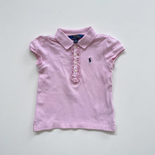 Load image into Gallery viewer, Polo By Ralph Lauren Pink Classic Polo w Frills (3y)
