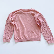 Load image into Gallery viewer, H&amp;M Cotton Knit Leopard Sparkle Print Pink (6-8y)
