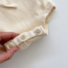 Load image into Gallery viewer, Nature Baby Organic Cotton Knit Romper Buttery Yellow (1y)
