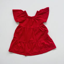 Load image into Gallery viewer, Red Tiered Dress/Top (3y)
