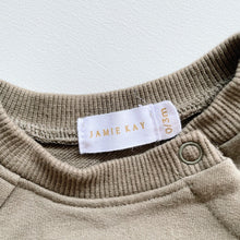 Load image into Gallery viewer, Jamie Kay Organic Track Suit Wildest Green *small flaw (0-3m)
