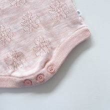 Load image into Gallery viewer, Kynd Baby Knit Romper Pink NWOT (3-6m)
