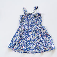 Load image into Gallery viewer, OshKosh Dress Blue Floral (3y)
