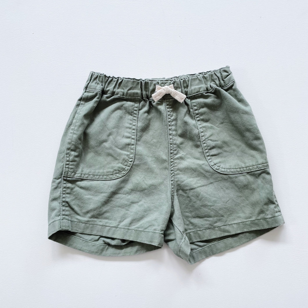 Uniqlo Green Shorts (12-18m)