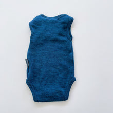 Load image into Gallery viewer, BABU Merino Singlet Bodysuit Blue NWOT (0-3m)

